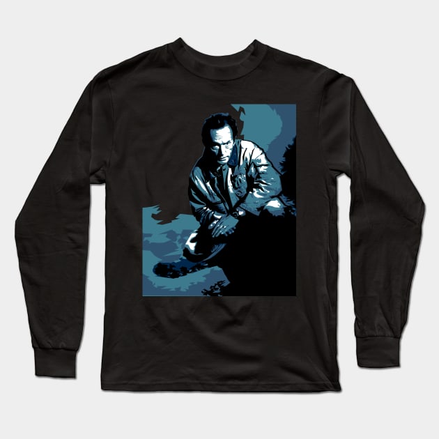 Lance Henrickson - Millennium Long Sleeve T-Shirt by EJTees